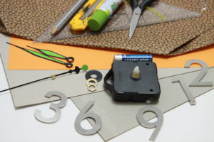 Materialien und Werkzeuge deiner DIY Wanduhr